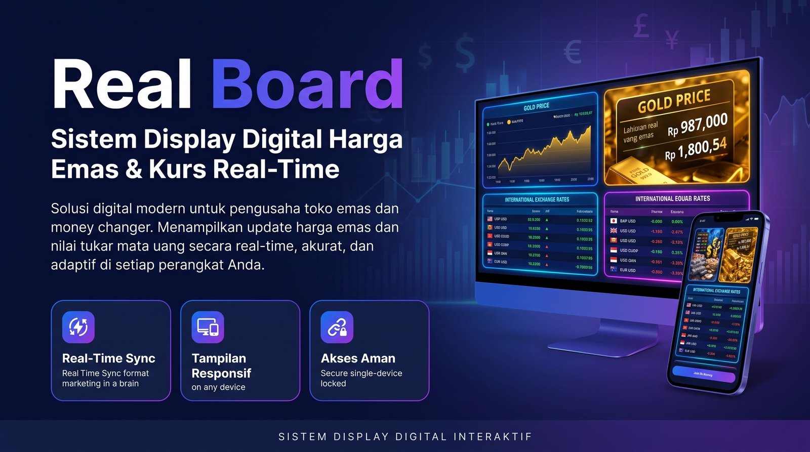 Realboard Valas & Gold