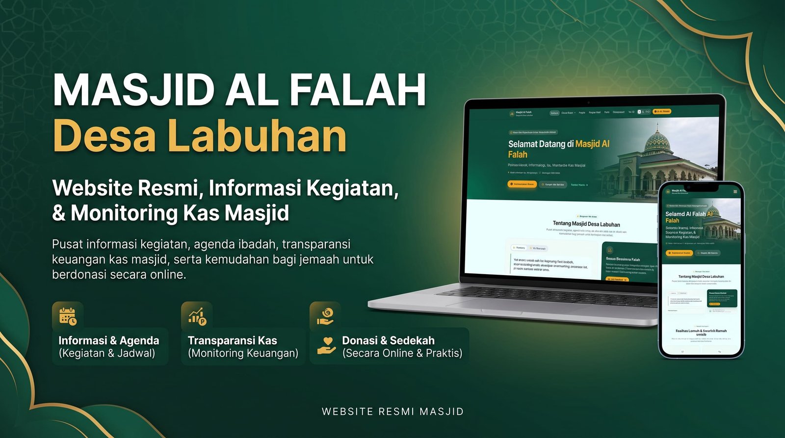 Website Masjid Al-Falah
